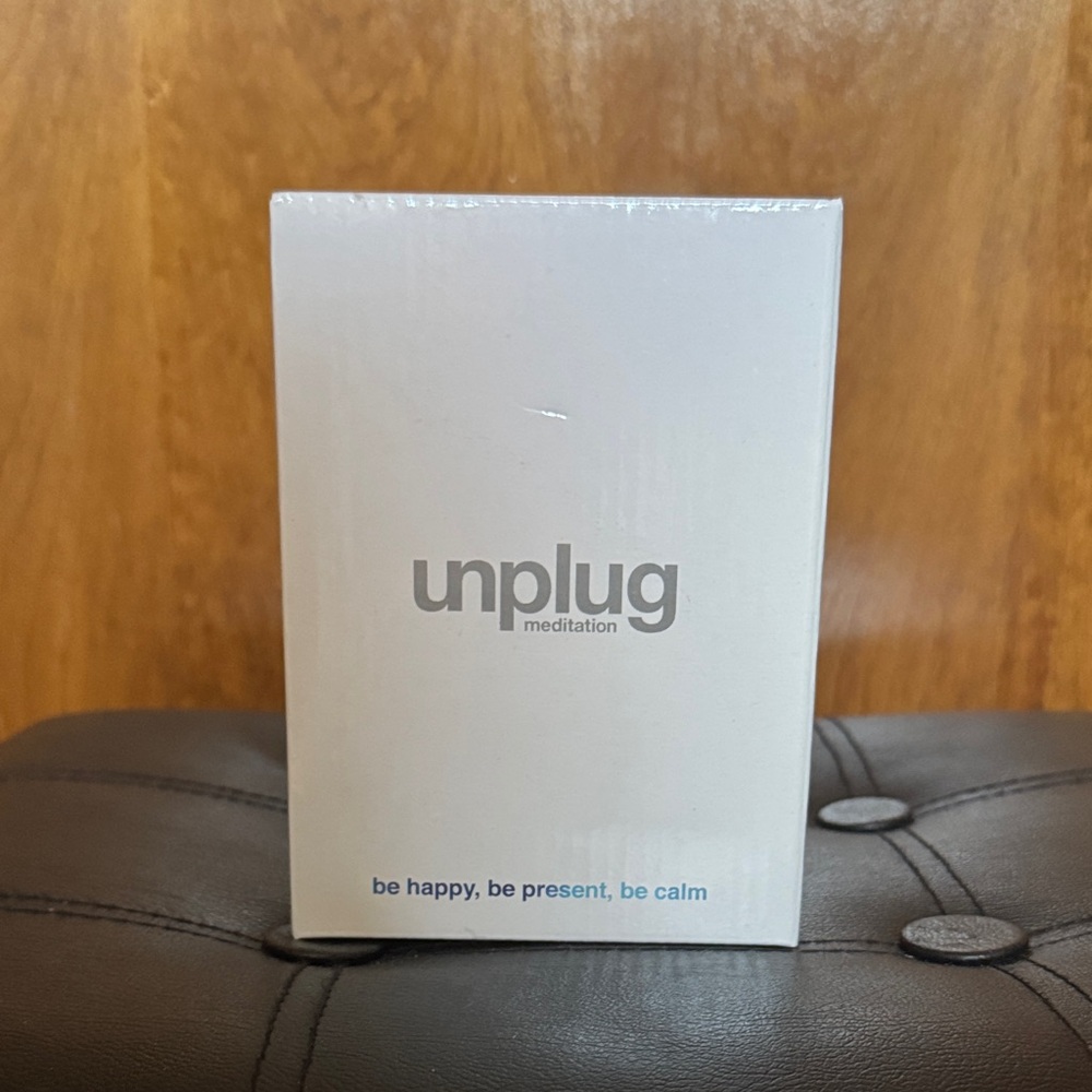 Unplug Meditation White Egg Essential Oil Diffuser